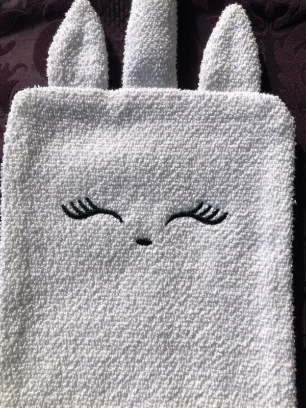 Waschhandschuh Einhorn Weiss - Image 3