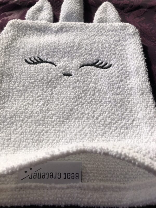 Waschhandschuh Einhorn Weiss - Image 2