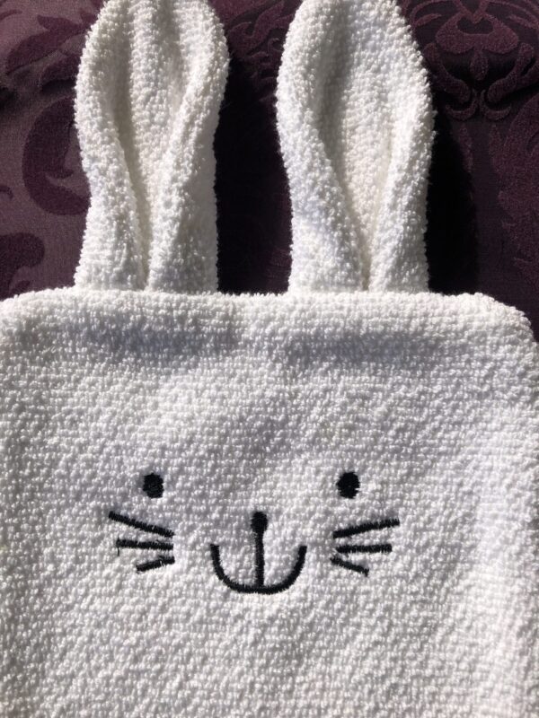 Waschhandschuh Bunny Weiss - Image 2
