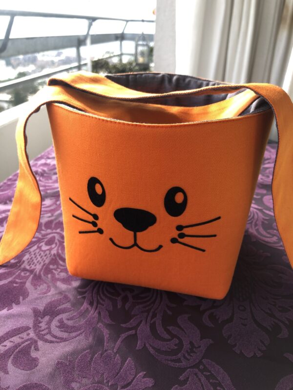 Osterkörbchen Bunny Orange