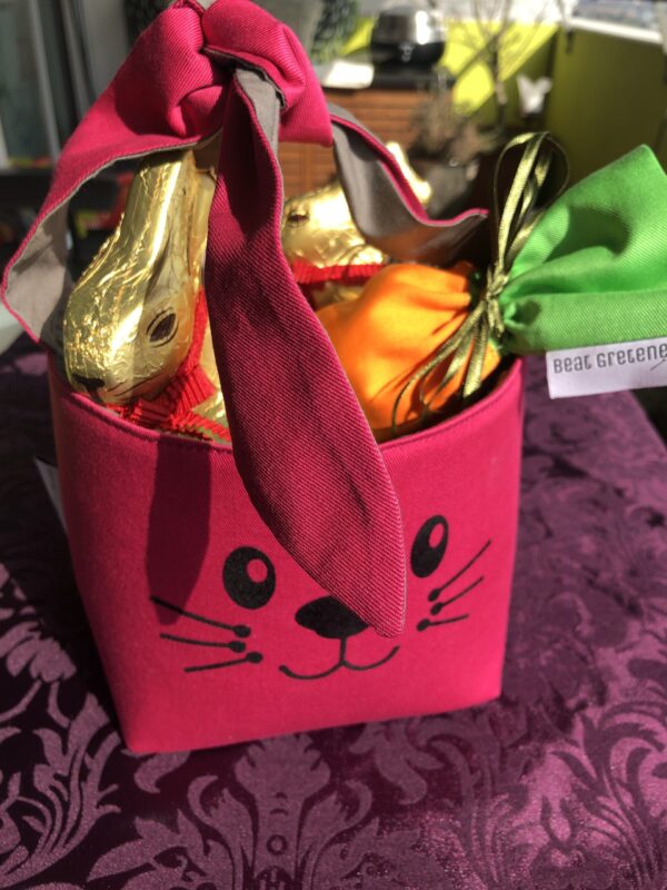 Osterkörbchen Bunny Pink