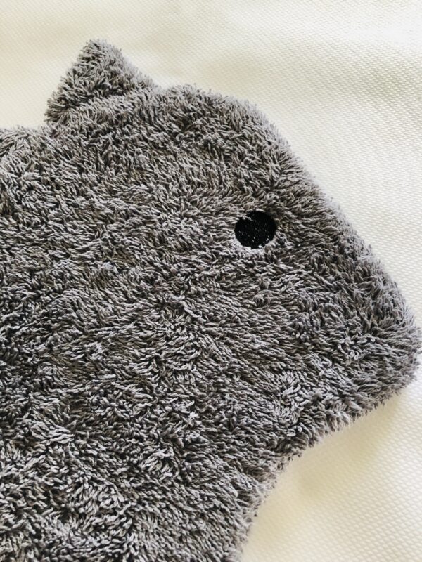 Waschhandschuh Drachen grau - Image 4