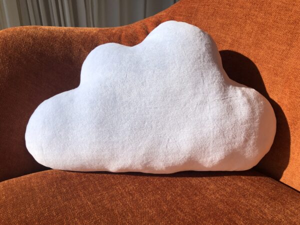 Zierkissen Wolke Klein Hellblau