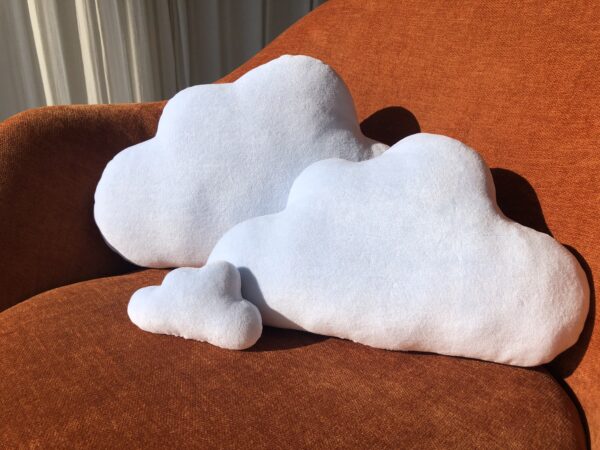 Zierkissen Wolke Klein Hellblau - Image 3