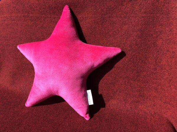 Zierkissen Stern Gross Pink - Image 4