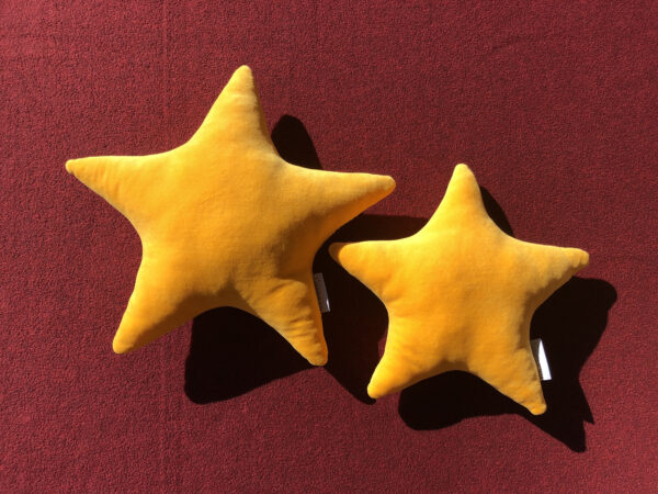 Zierkissen Stern Klein Gelb - Image 3