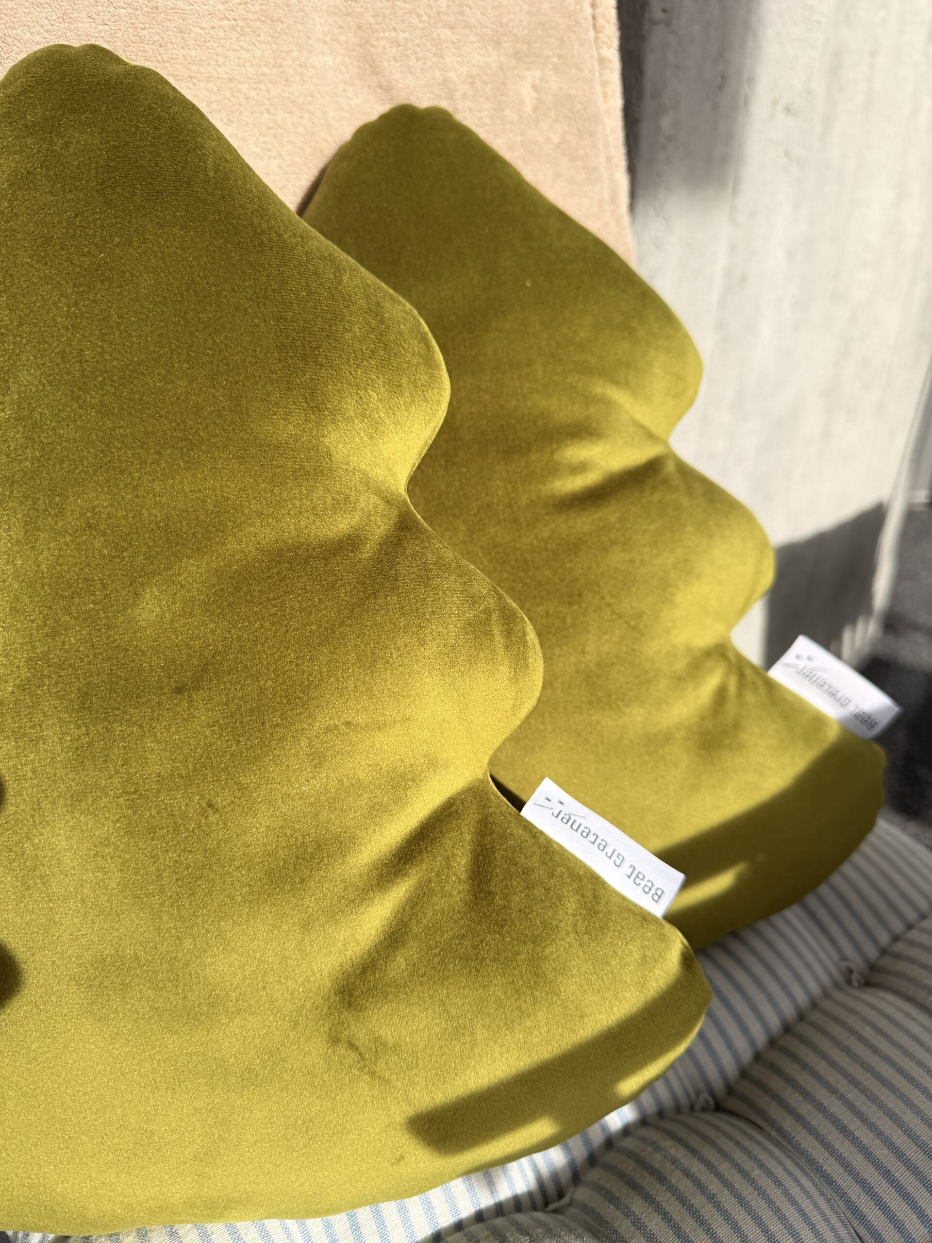 Zierkissen Tanne Grün – Bild 2