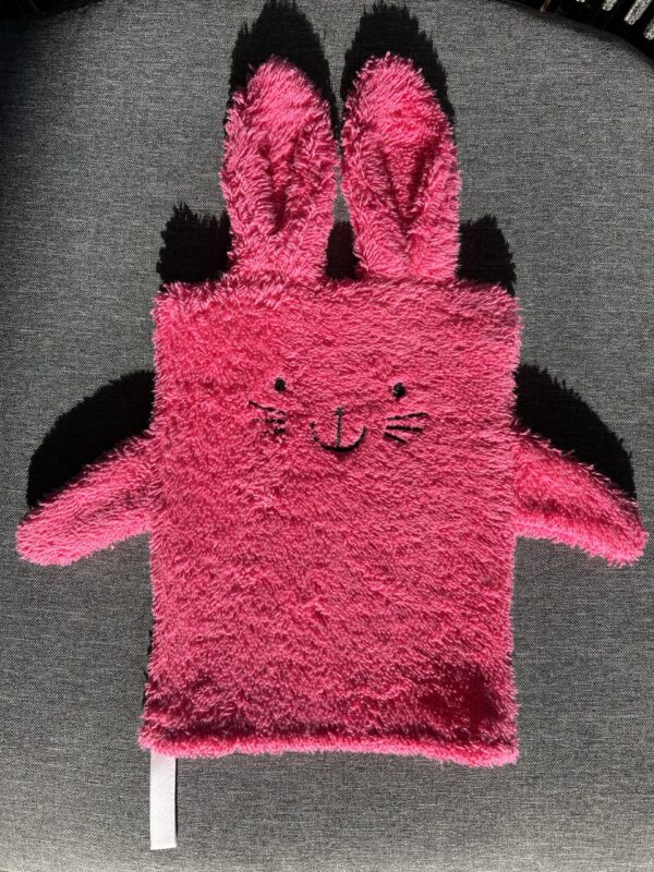 Waschhandschuh Bunny Pink