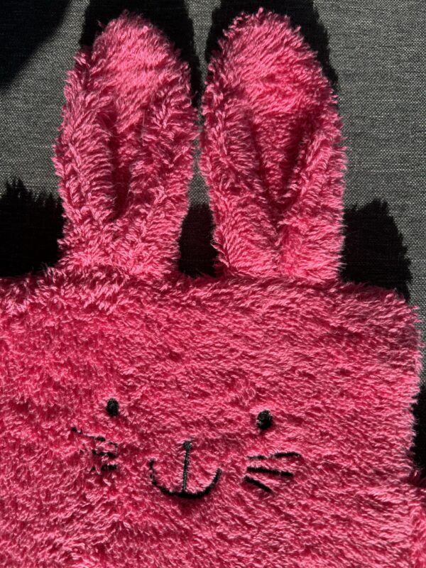 Waschhandschuh Bunny Pink - Image 2
