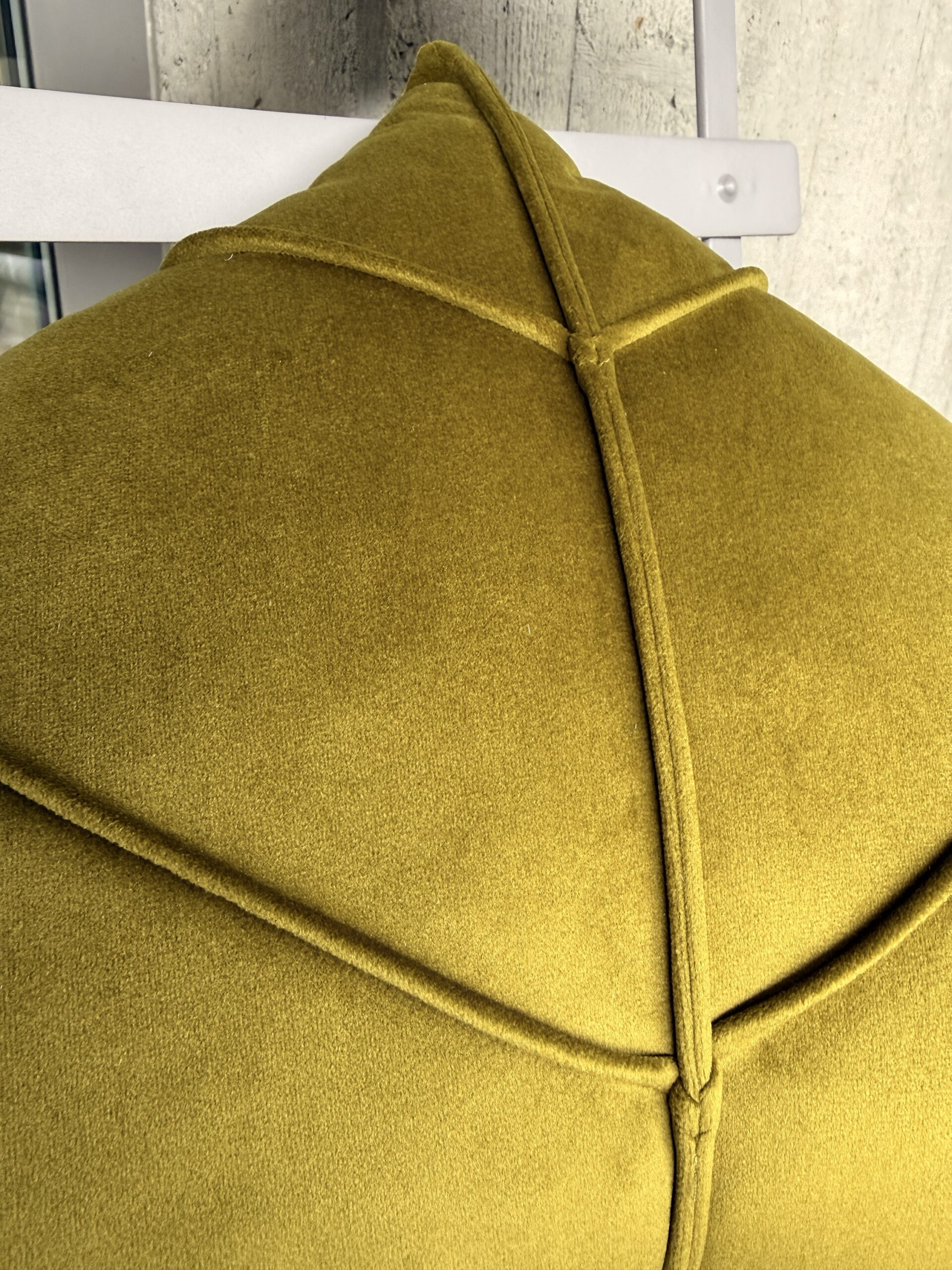 Edles Zierkissen Lindenblatt grün Herz💚 – Bild 2