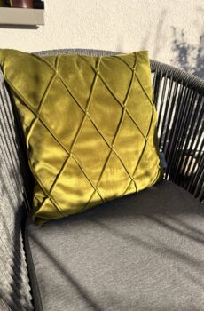 Zierkissen Biesen Grün